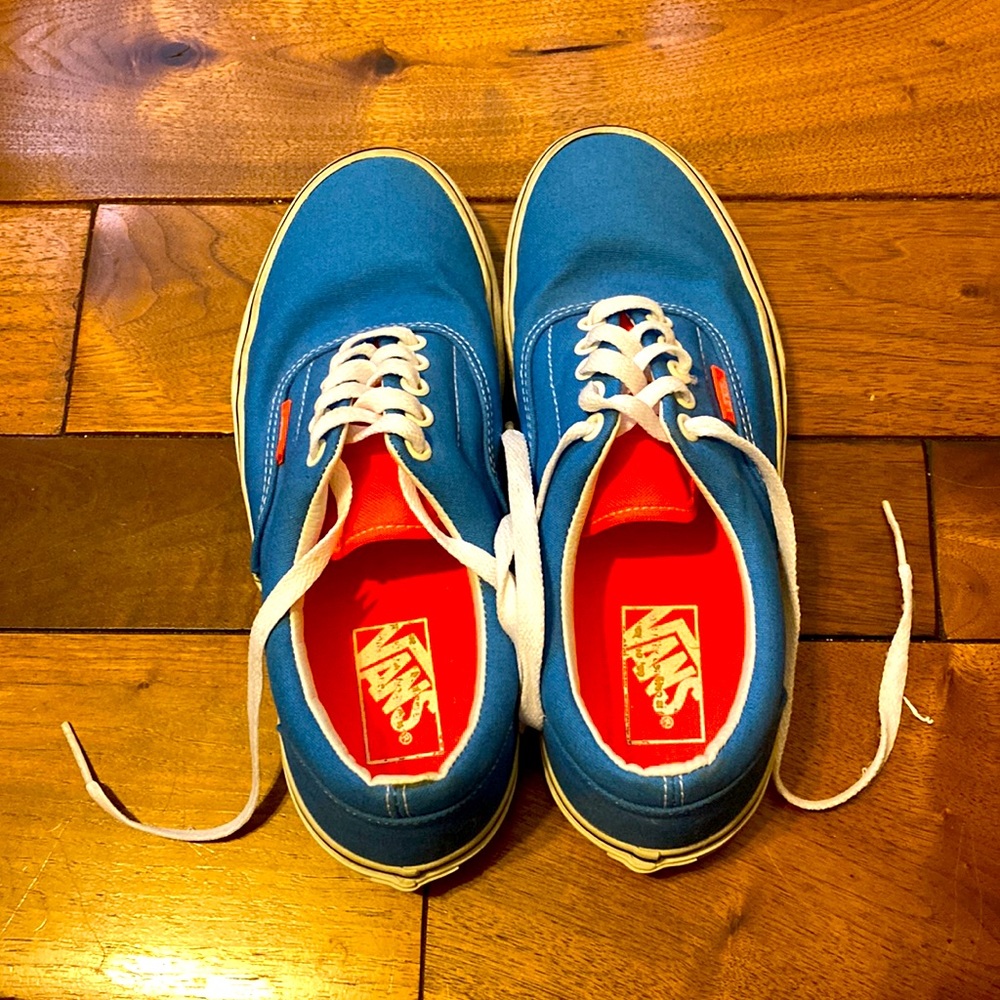 Vans Blue and Pink M 7 / W 8.5 8 1/2 Shoes